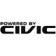 Powered By CIVIC Honda matrica