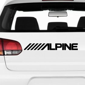 ALPINE "2" - Szélvédő matrica