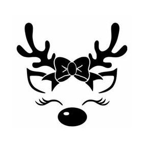 Rudolf a rénszarvas matrica