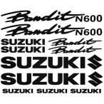 Suzuki N600 Bandit szett matrica