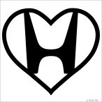 Honda matrica szív