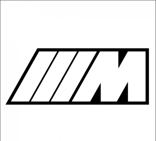BMW M Logó matrica 2