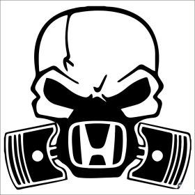 Honda gázmaszk autómatrica