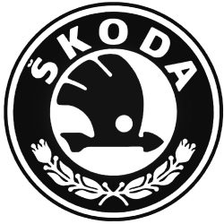 Skoda embléma matrica