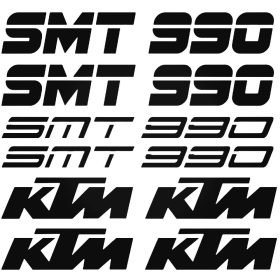 KTM 990 SMT szett matrica