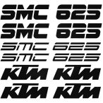 KTM 625 SMC szett matrica