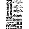 Kawasaki ZX9R Ninja szett matrica