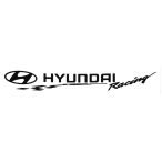 Hyundai Racing felirat matrica