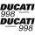 DUCATI 998 szett matrica
