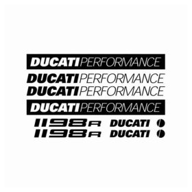 DUCATI 1198 R szett matrica