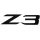 BMW matrica Z3 felirat 2
