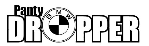 BMW matrica bugyiledobás felirat
