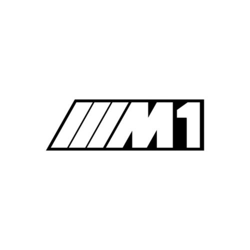 BMW matrica M1 logó