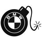 BMW matrica Robbanó Bomba