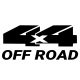 4x4 OFF ROAD "15" - Szélvédő matrica
