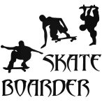 Skate Boarder matrica