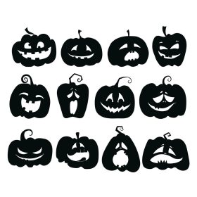 Tökfej szett matrica (30 cm)