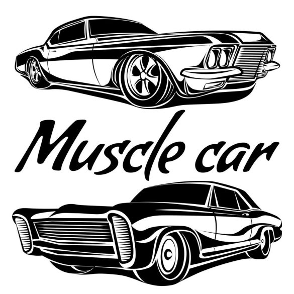 Muscle Car szett - Autómatrica (30 cm)