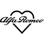 Alfa Romeo matrica szív