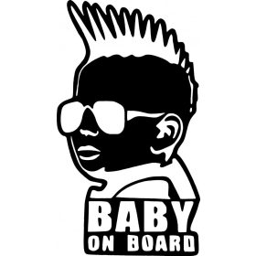 Napszemüveges baba autómatrica