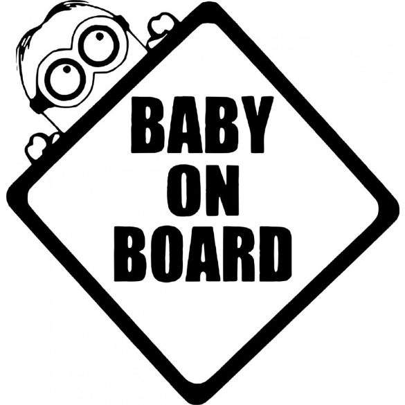 Gru Minion Baby on Board autómatrica