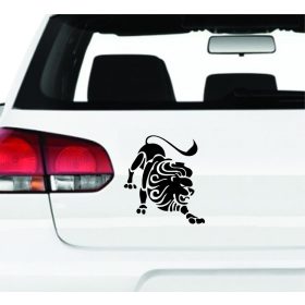 Támadó Oroszlán matrica