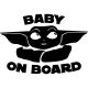Baby Yoda Grogu matrica