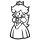 Super Mario Princess matrica