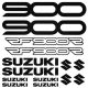Suzuki RF900R szett matrica
