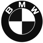 BMW gyári embléma matrica