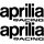 Aprilia Racing dupla matrica szett
