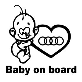 Baby on Board Audi autómatrica