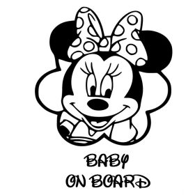 Baby on Board Minnie autómatrica
