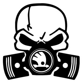 Skoda gázálarc matrica