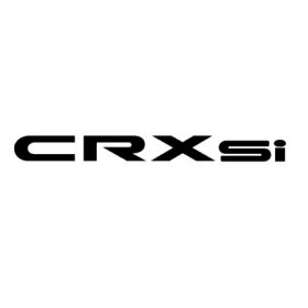 Honda CRXsi felirat matrica