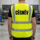 Feliratozott láthatósági mellény – Munkavédelmi mellény céges logóval