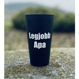 Egyedi feliratozott REpohár fekete