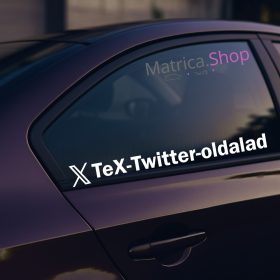 Egyedi Twitter (X) autómatrica