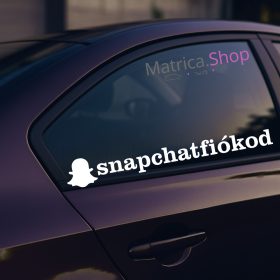 Egyedi Snapchat autómatrica