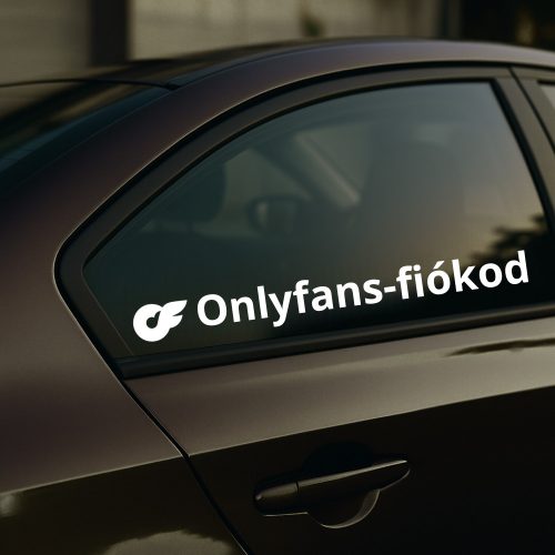Egyedi OnlyFans matrica