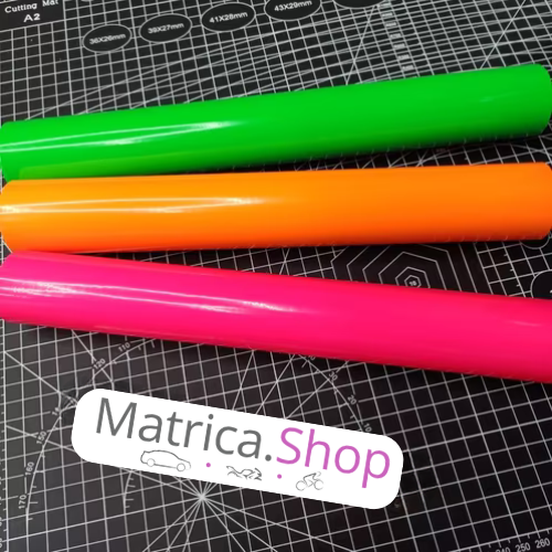 Neon, króm és fényvisszaverő fóliák a Matrica.shop-nál