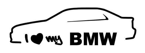 I Love my BMW autómatrica